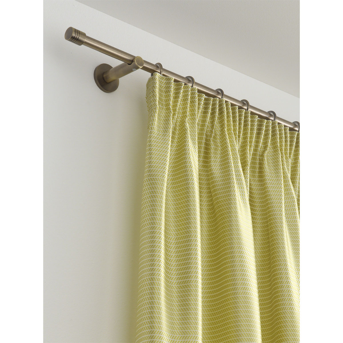 Gardinia Gardinenstange Memphis messing-antik Durchmesser 1,6 x 120 cm Bild 5