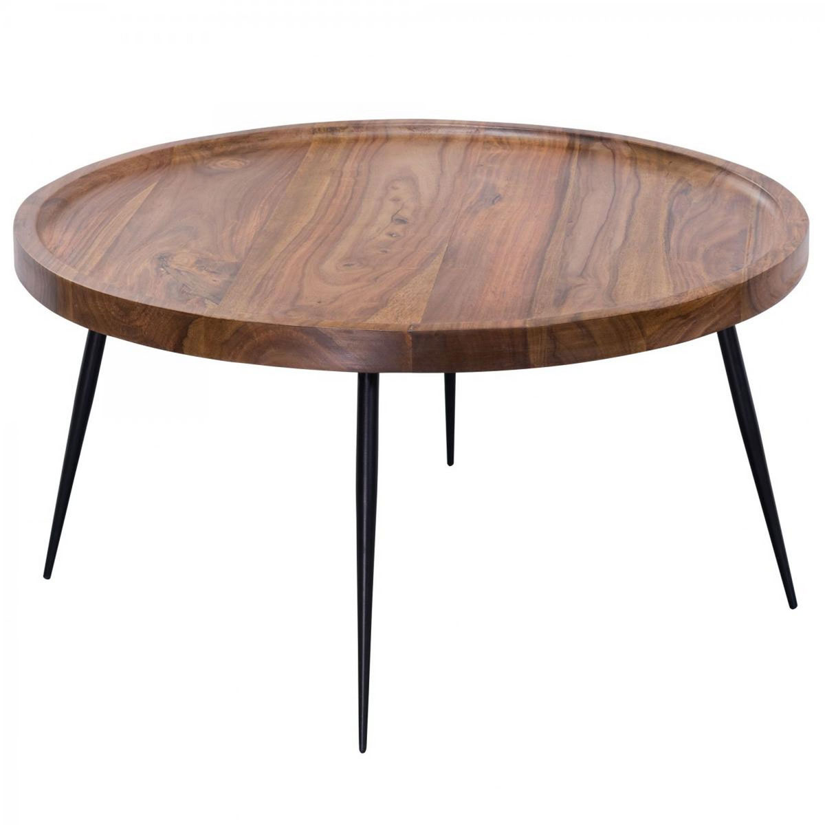 Wohnling Couchtisch „Bharu“ 75x39x75 cm, Braun Bild 6