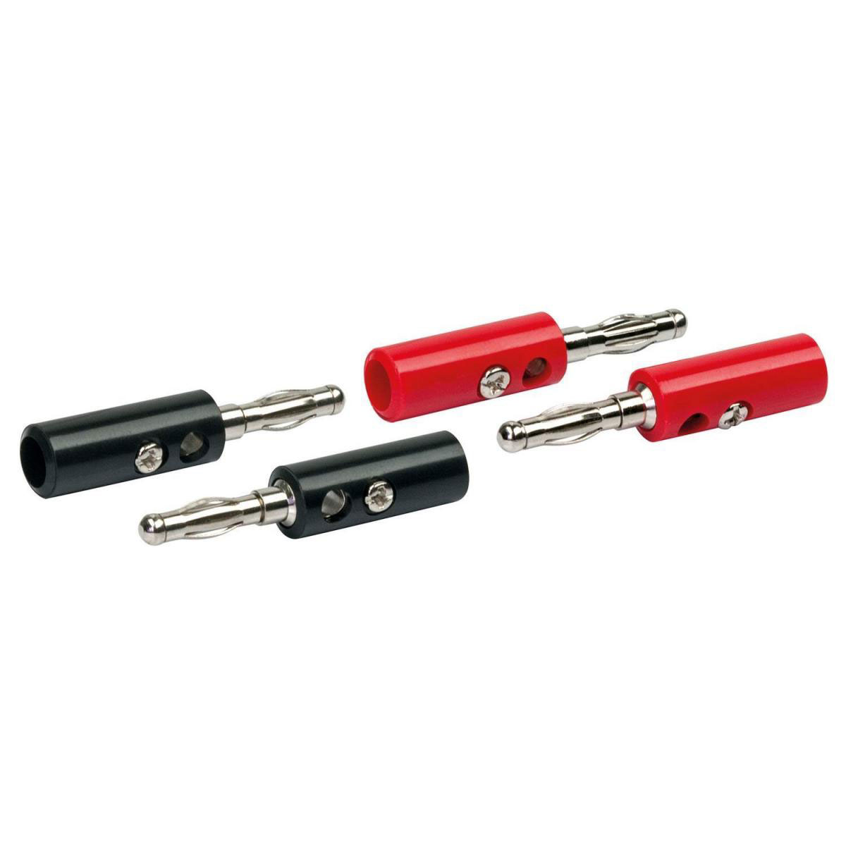 Schwaiger Bananenstecker 4er-Set