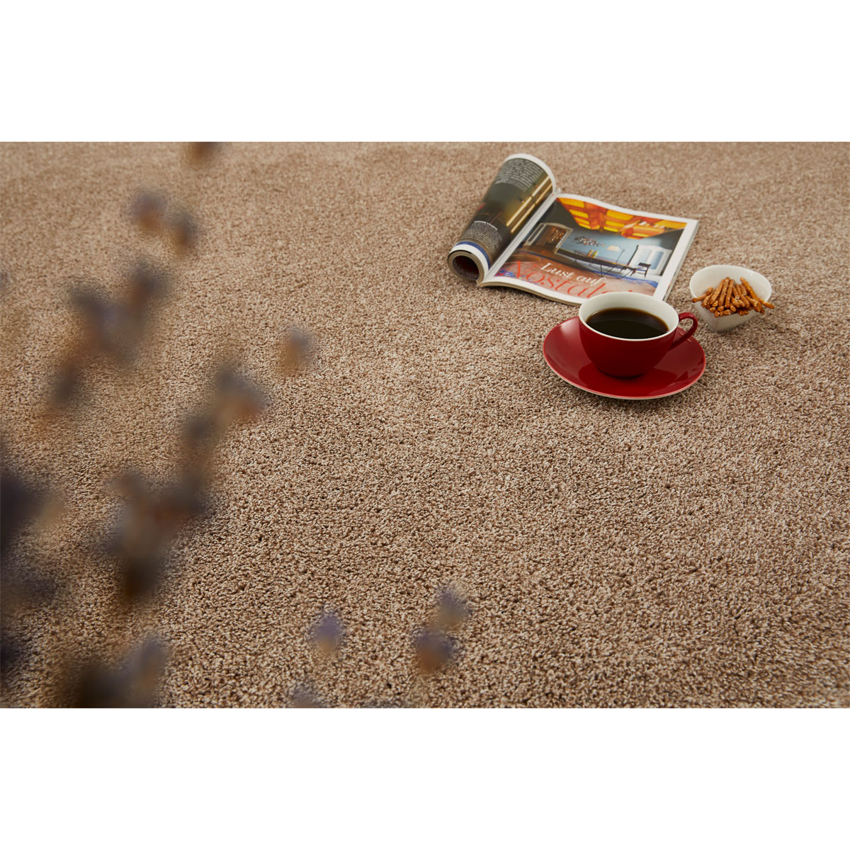 Teppichboden Tara Vlies 4m schlamm Bild 6