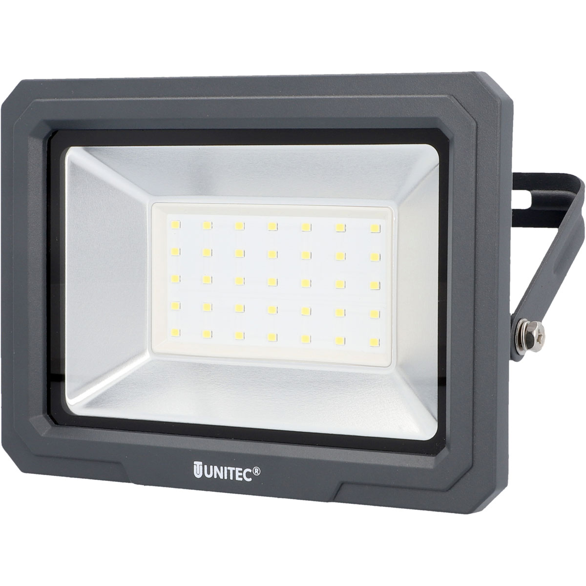 Unitec LED Wandstrahler 50W 4000lm anthrazit