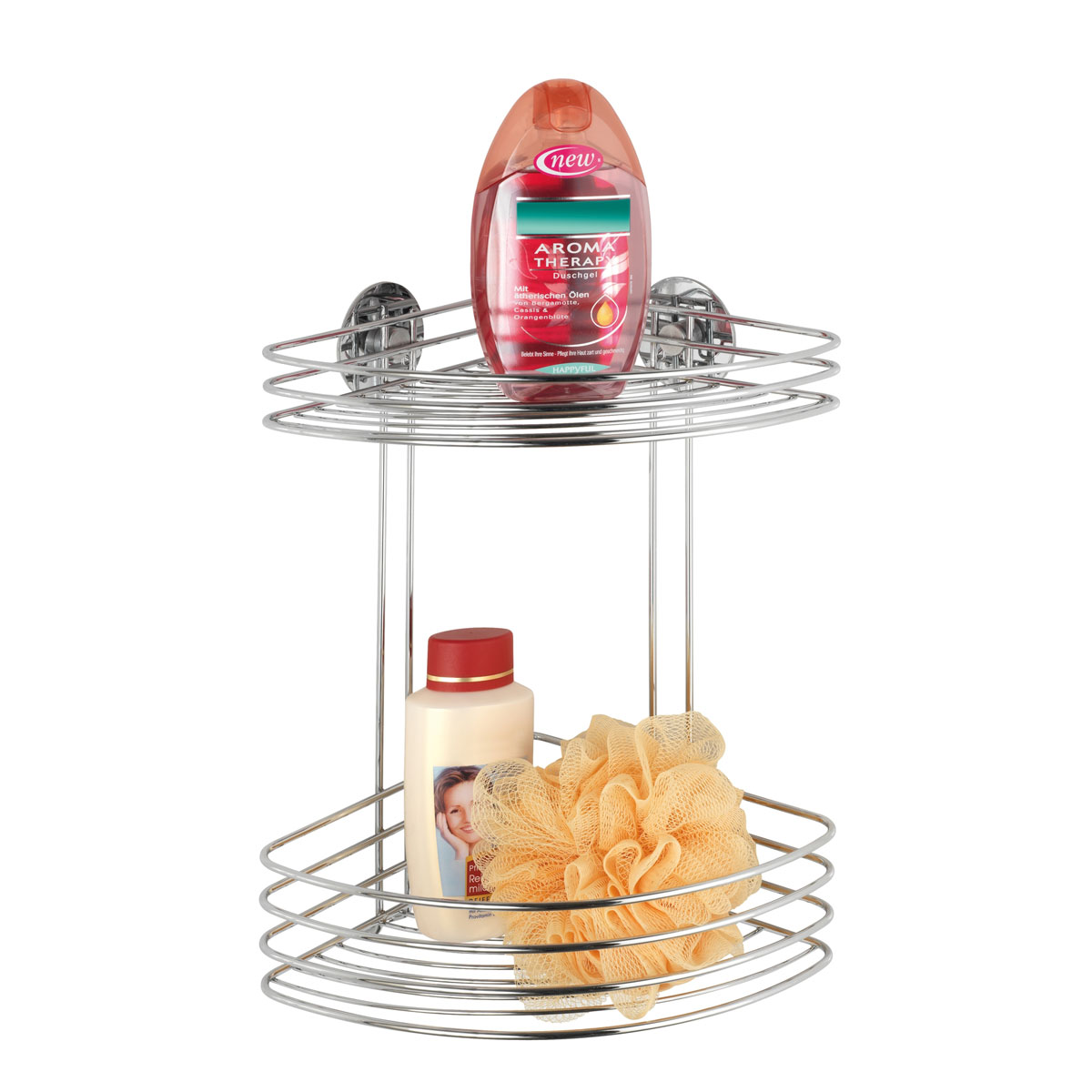 Wenko Turbo-Loc Eckregal 2 Ablagen Bild 6