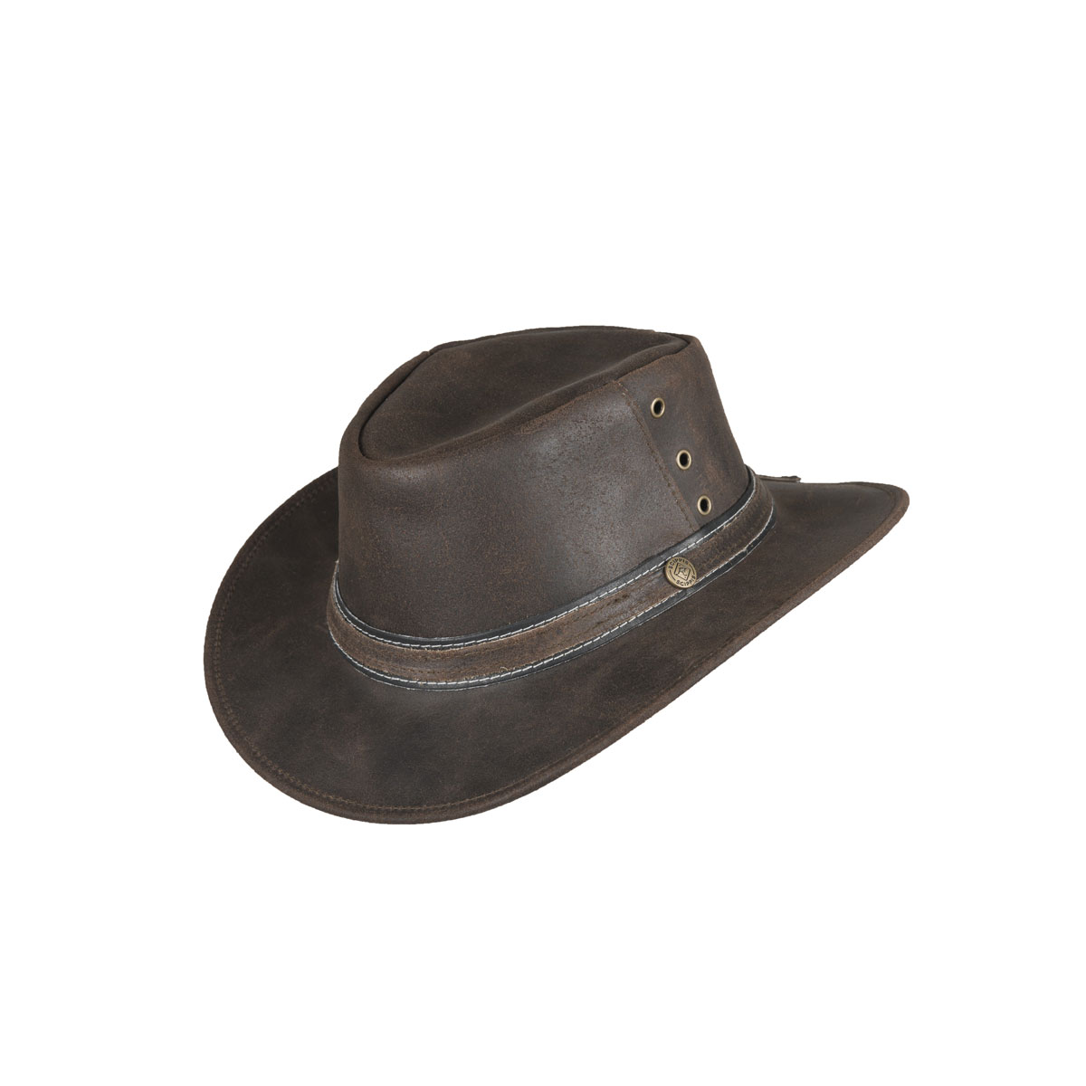 Scippis Lederhut Longford braun Größe S