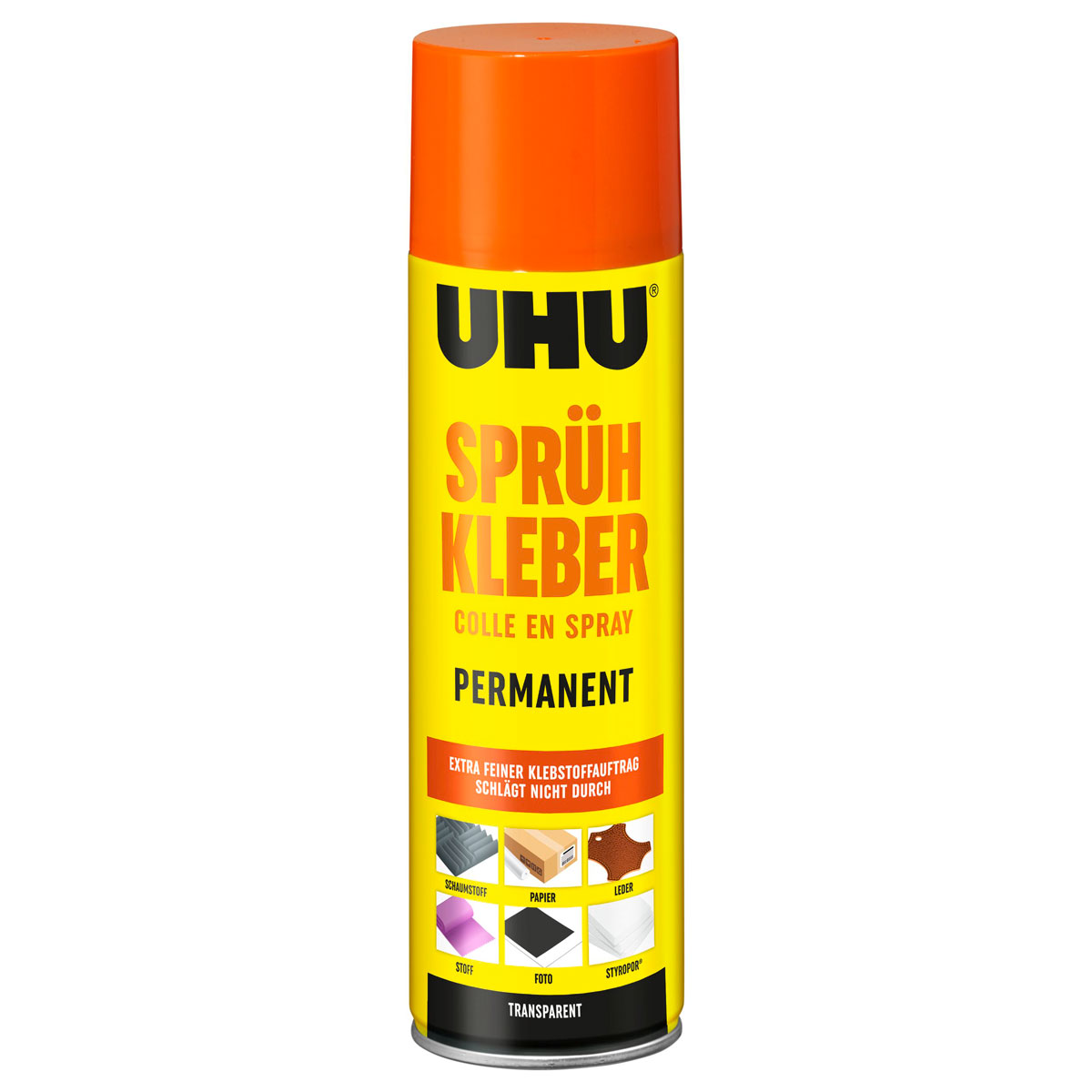 UHU  Sprühkleber transparent 500 ml