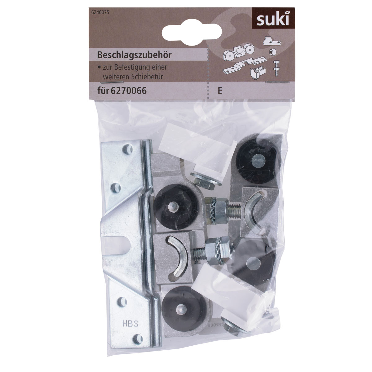 Suki Beschlagszubehör Serie E für Schiebetür-System