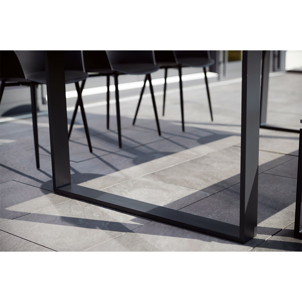 Haveson Gartentisch Madeira grau 210 x 75 x 100 cm Bild 8