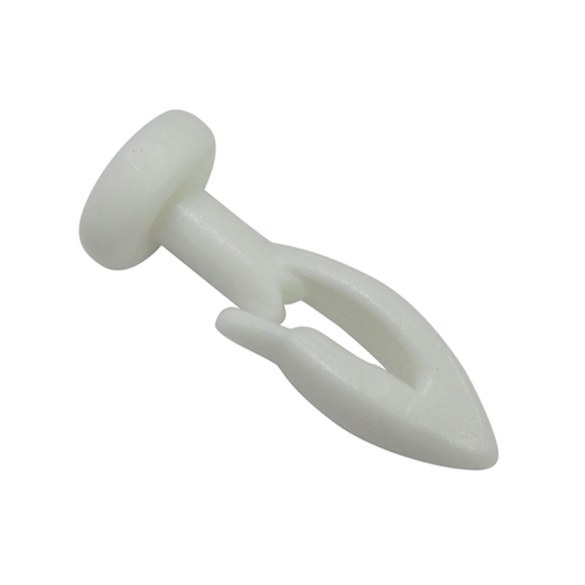 Gardinia Gleiter mit Stechhaken weiß