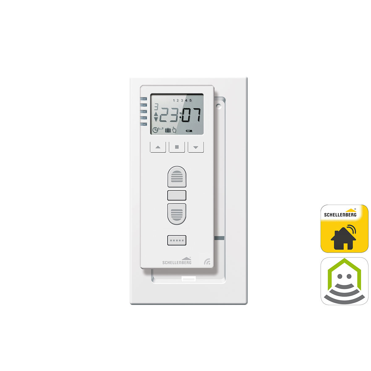 Schellenberg Funk-Zeitschaltuhr Premium für Smart Home weiß