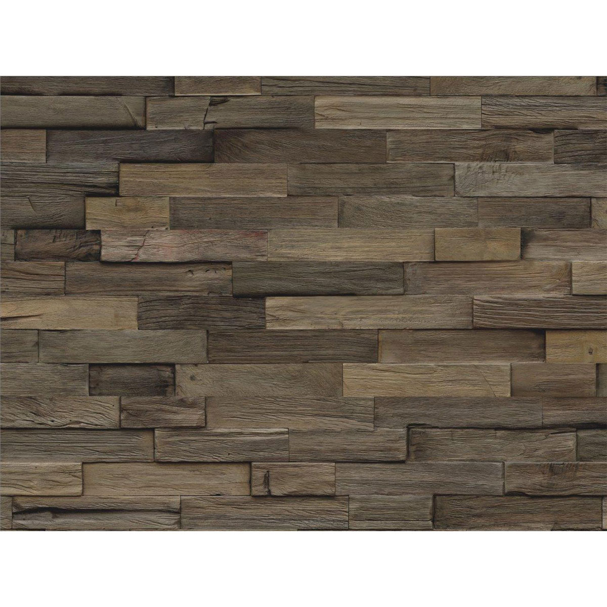 Indo Wandverkleidung Teak Charred 10er-Set Bild 1