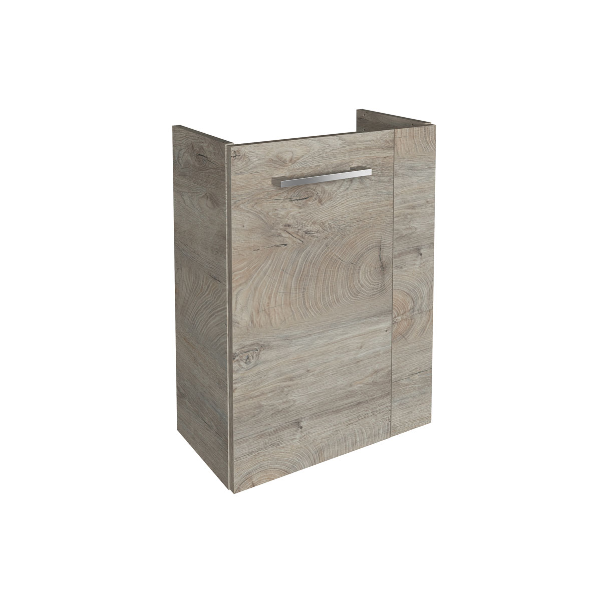 Fackelmann  Gäste-WC Waschtischunterschrank links SBC 440 x 600 x 243 mm NatureOak