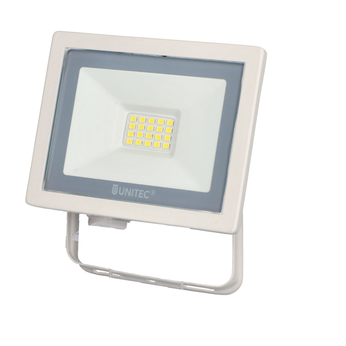 Unitec LED Wand-Strahler 10W 800lm weiss