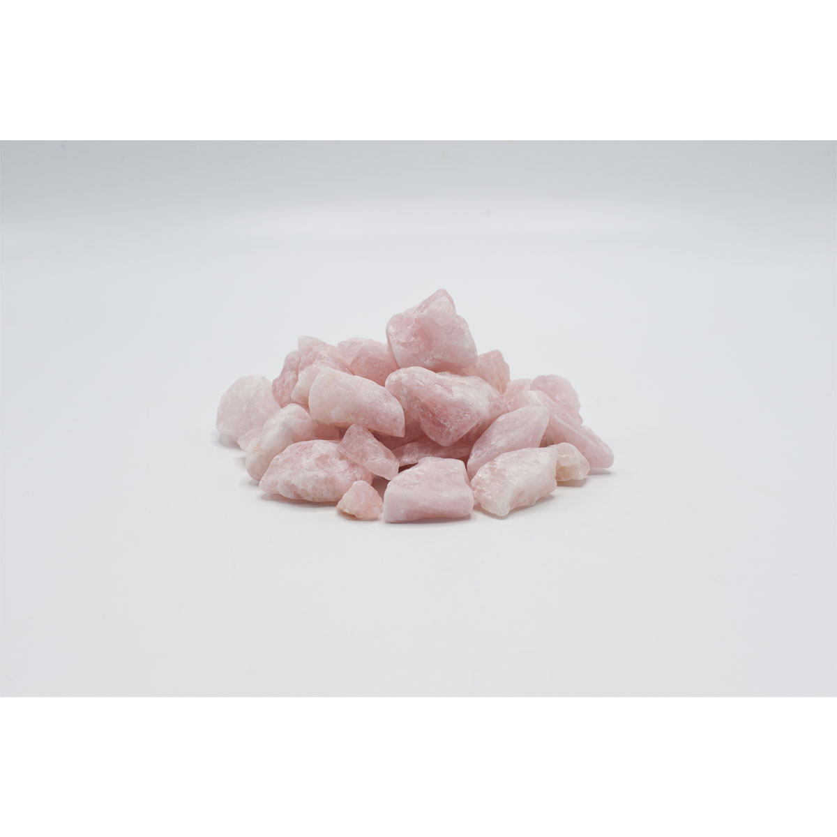 Rosenquarz getrommelt 600 g Netz