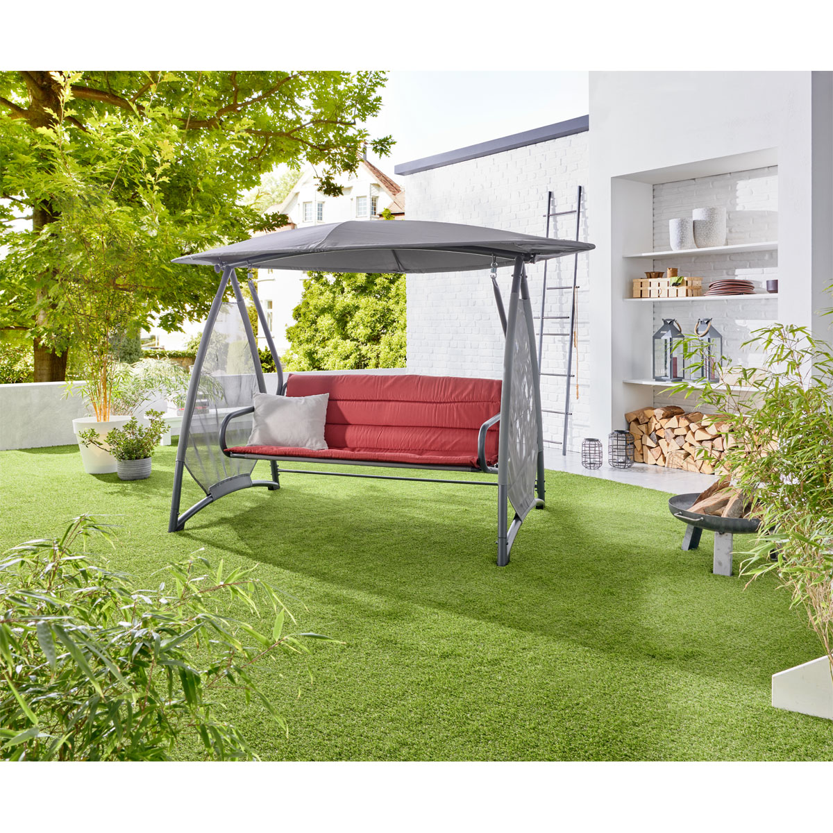 Haveson Hollywoodschaukel Sunshine 3-Sitzer Bild 3