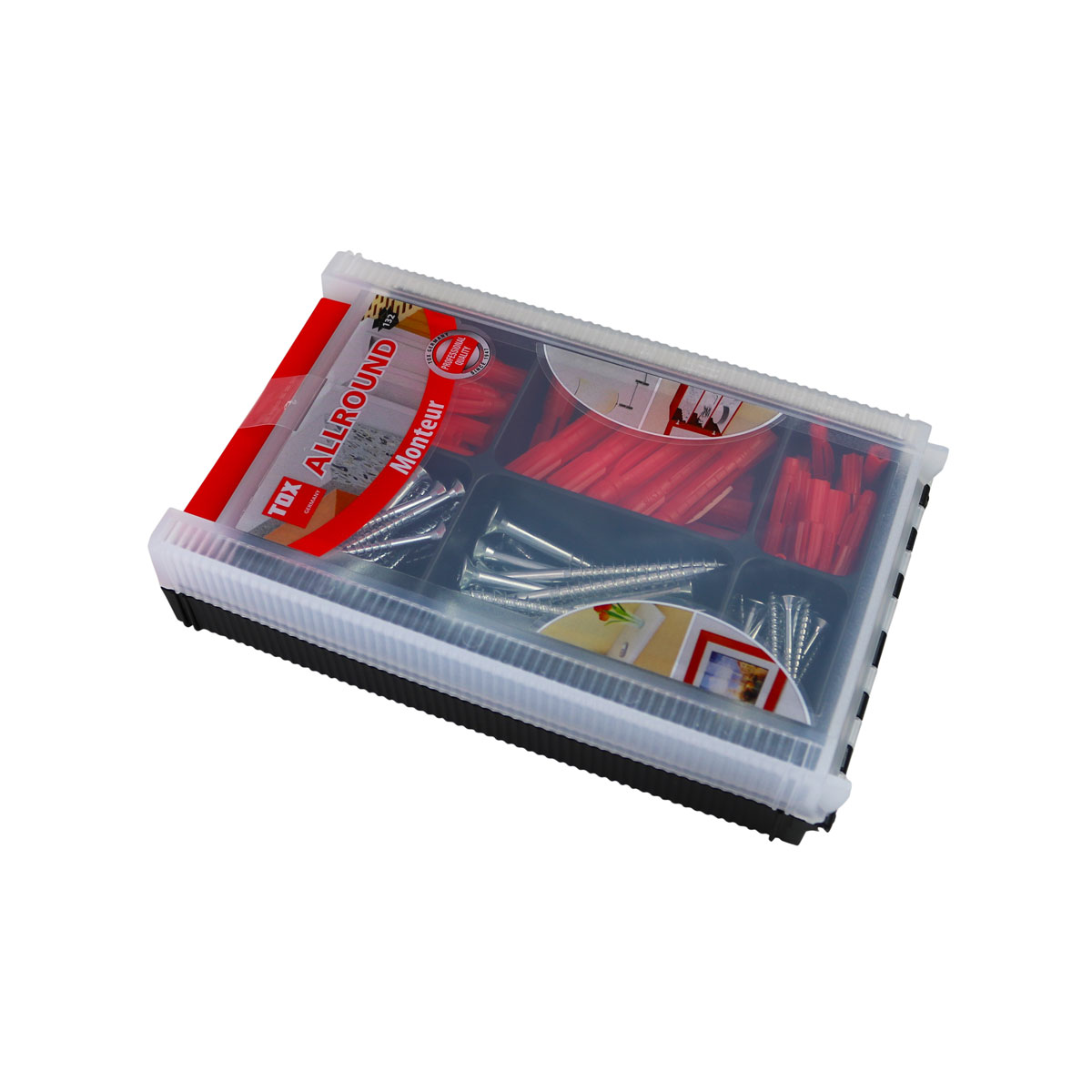 TOX Schrauben-Set Allround Monteur mit Dübeln