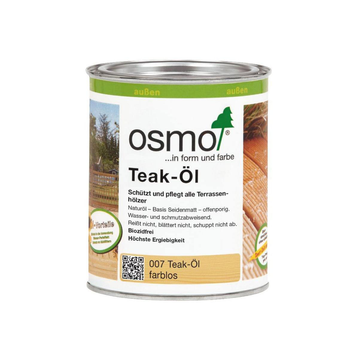 Osmo Teak-Öl farblos 0,75 L Bild 1