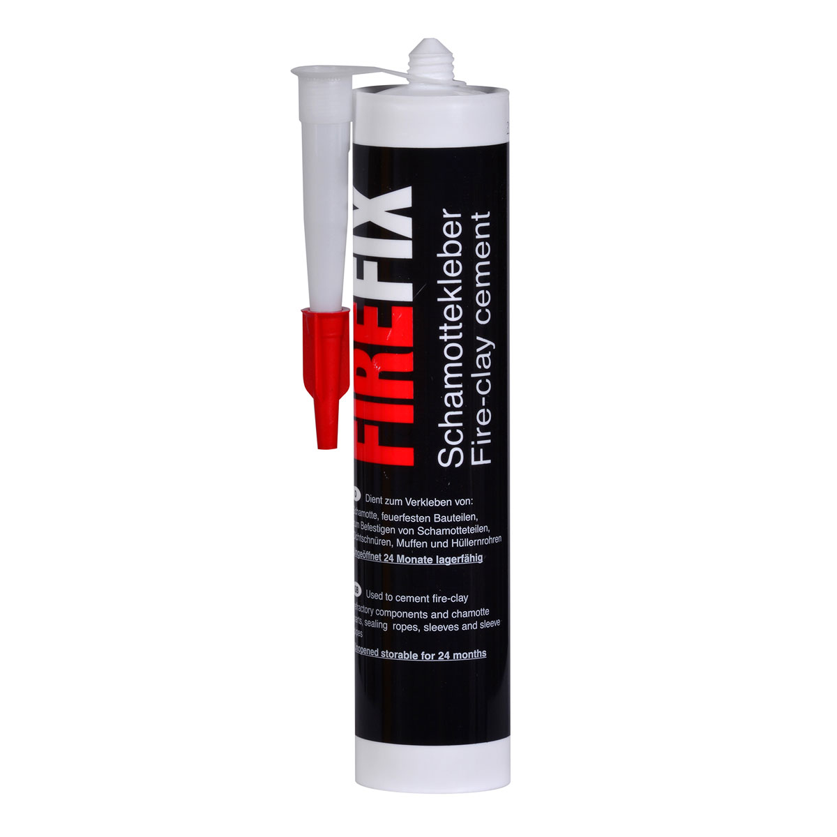 FIREFIX Schamottekleber 310 ml transparent