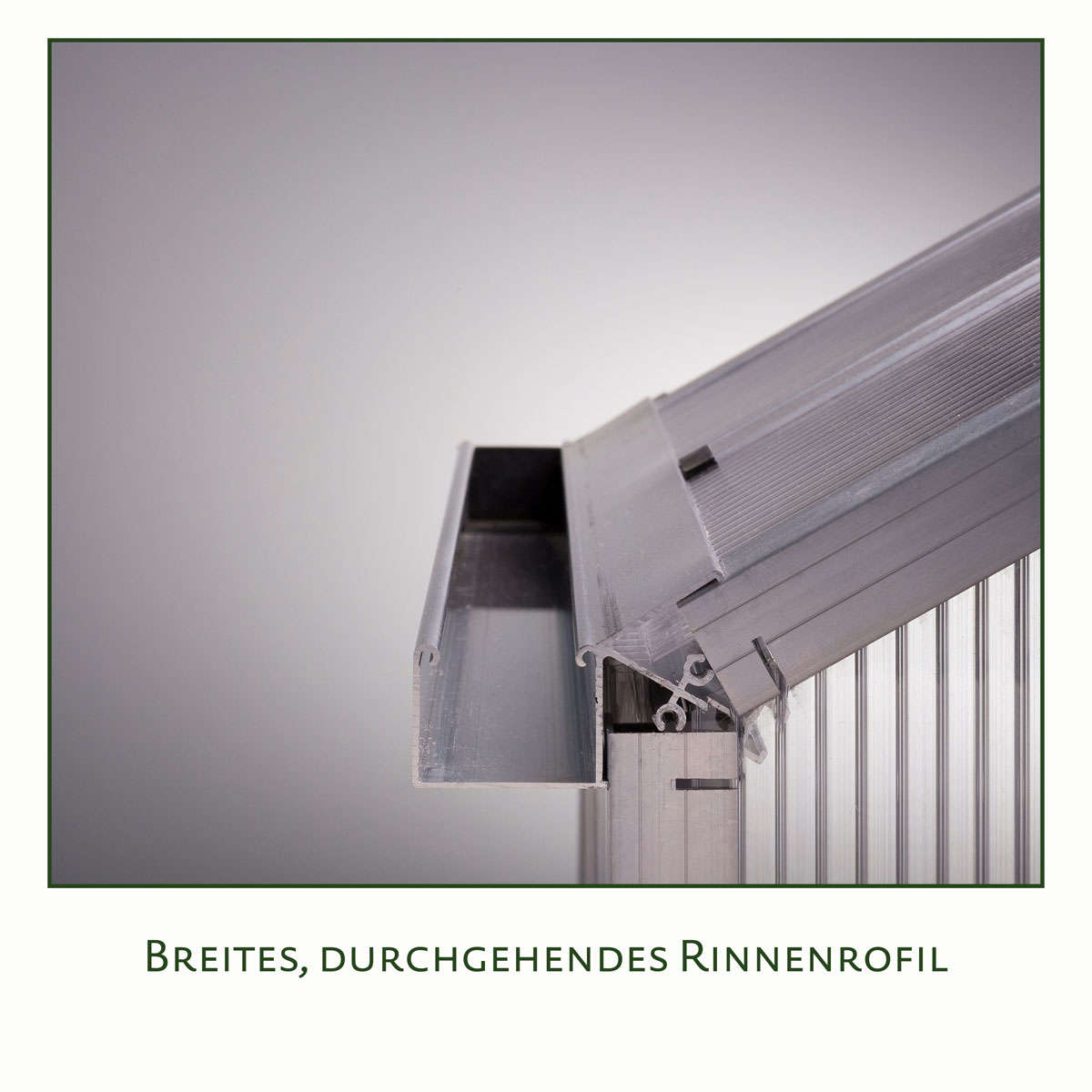 KGT Gewächshaus Lilie IV 12,75m² schwarz Bild 4