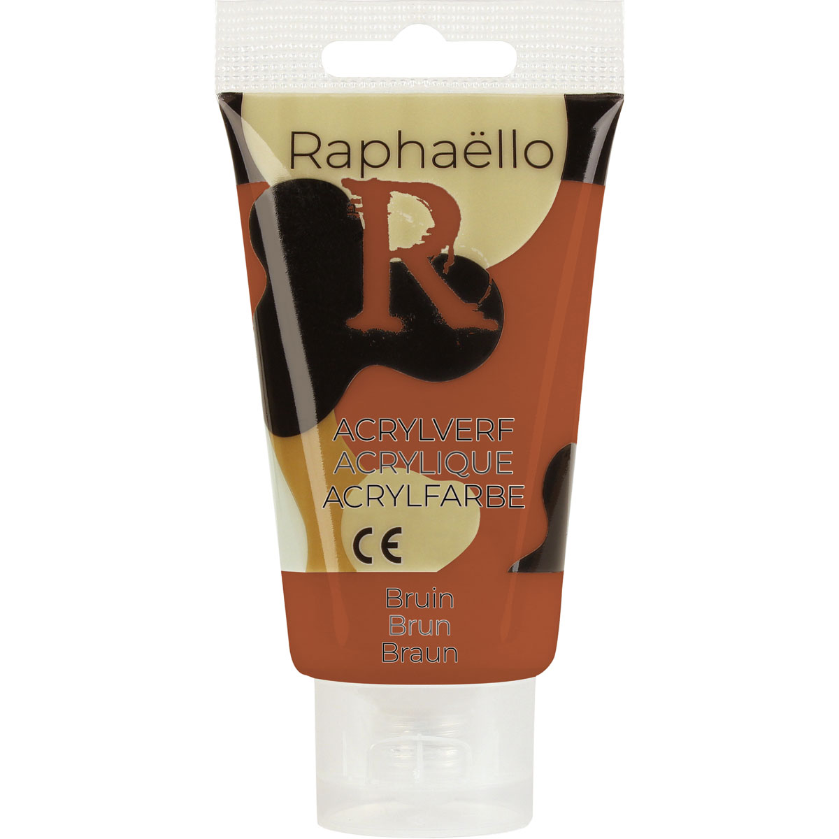 Acrylfarbe braun 75 ml