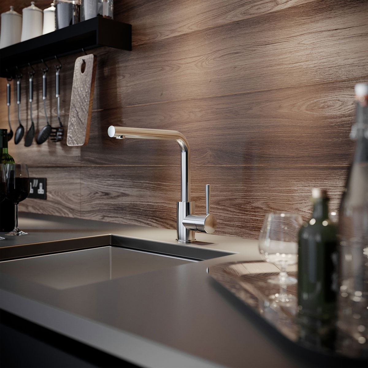 Lenz  Küchenarmatur OLINA chrom Bild 2