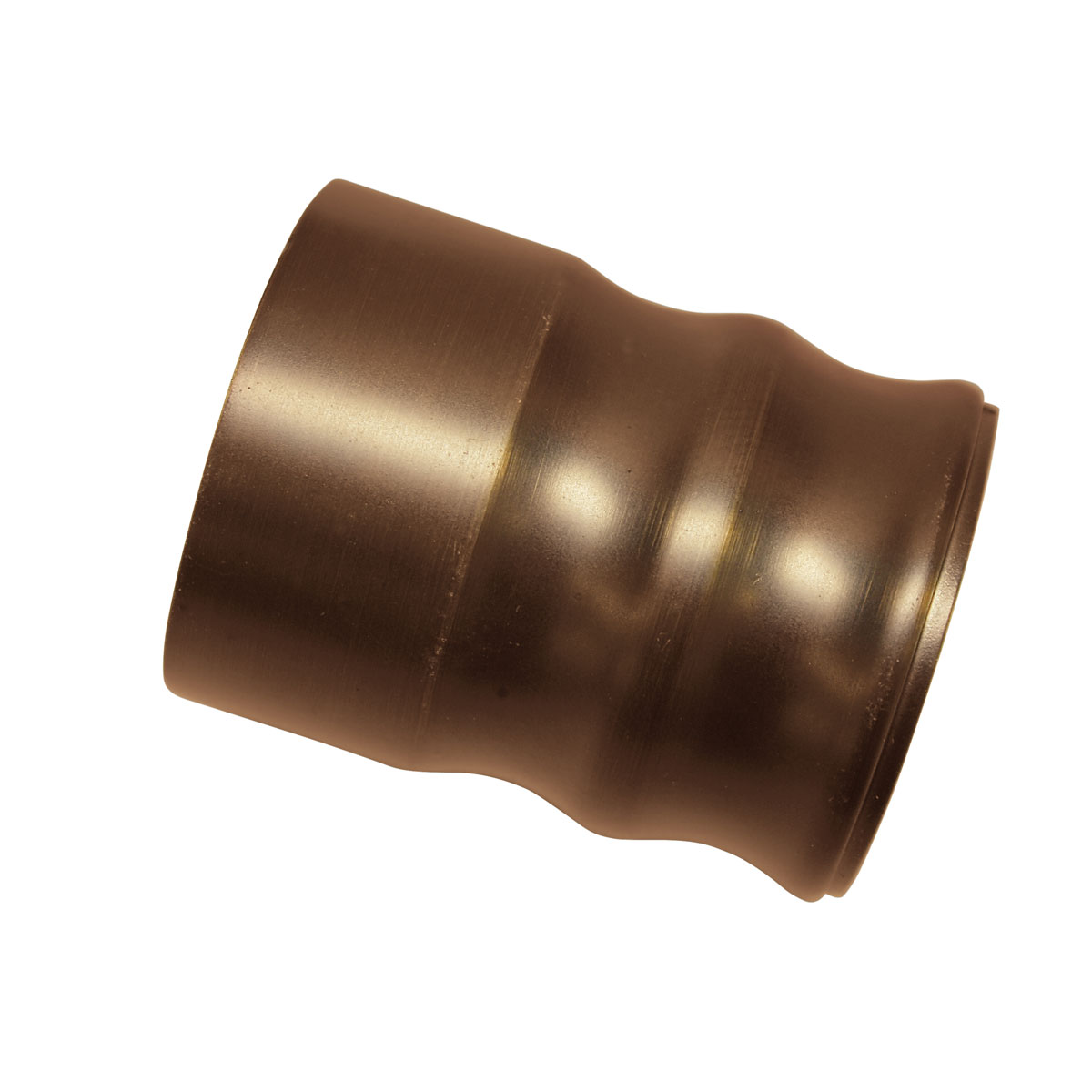 Endstück „Kappe“ für „Windsor“, Ø25 mm, bronze