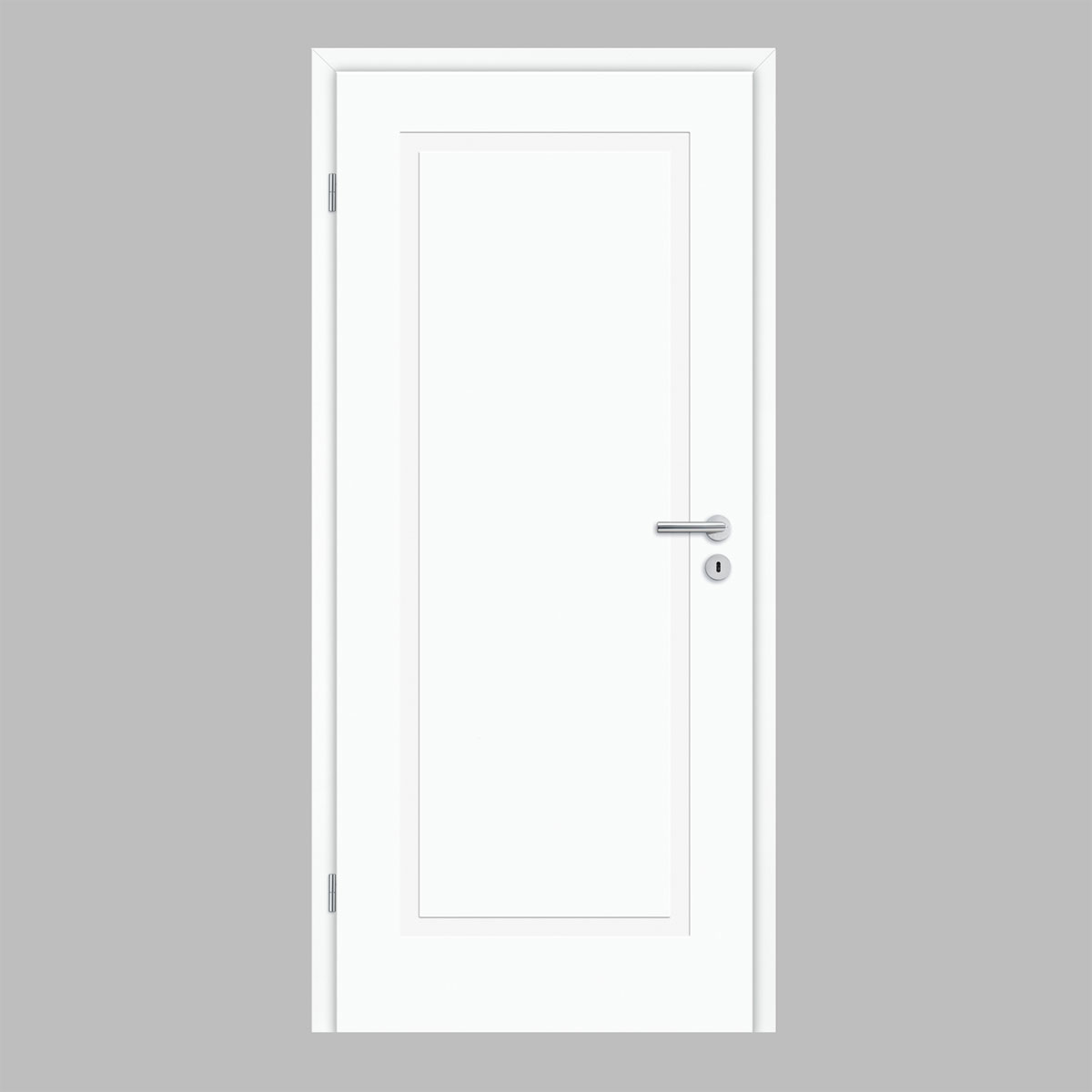 Borne Zimmertür Lusso 01 198,5 x 73,5 cm design-weiß links