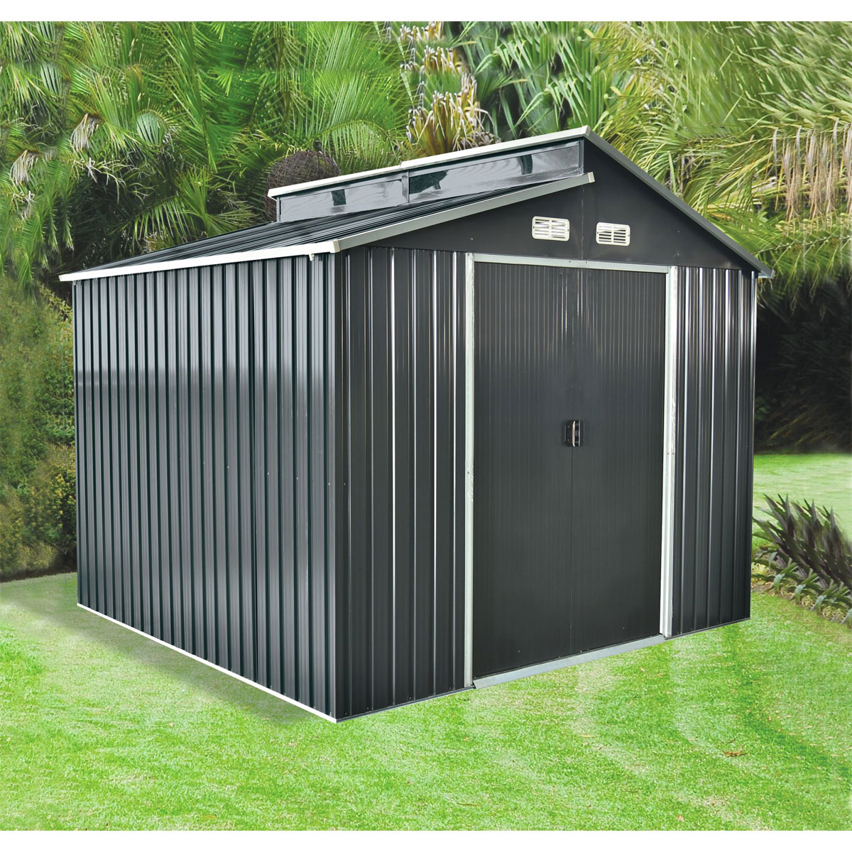 Durabil Metallgerätehaus Martin 2,78 x 2,34 x 2,6 m anthrazit