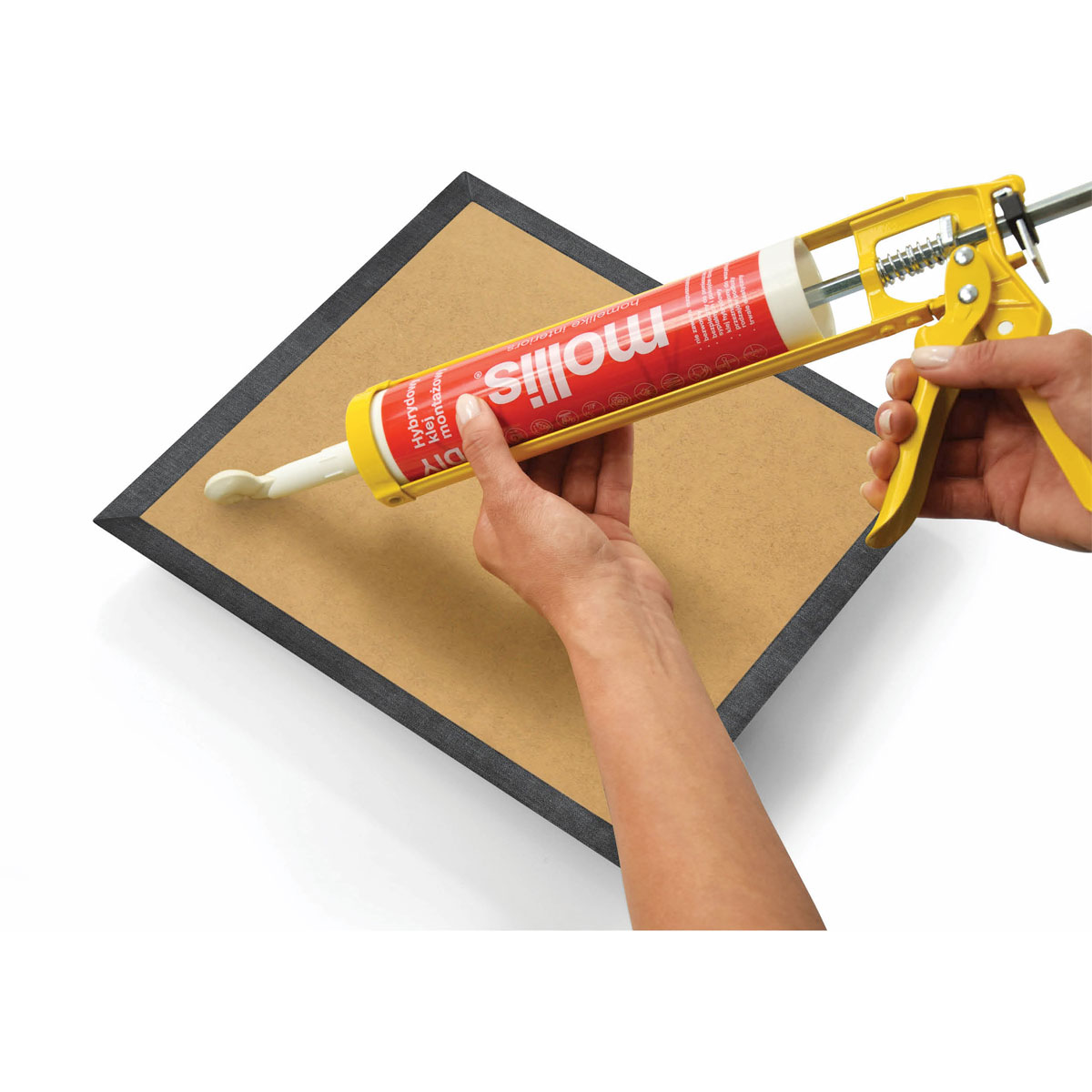 Mollis Klettpads zur Befestigung der Polsterpaneele Bild 7