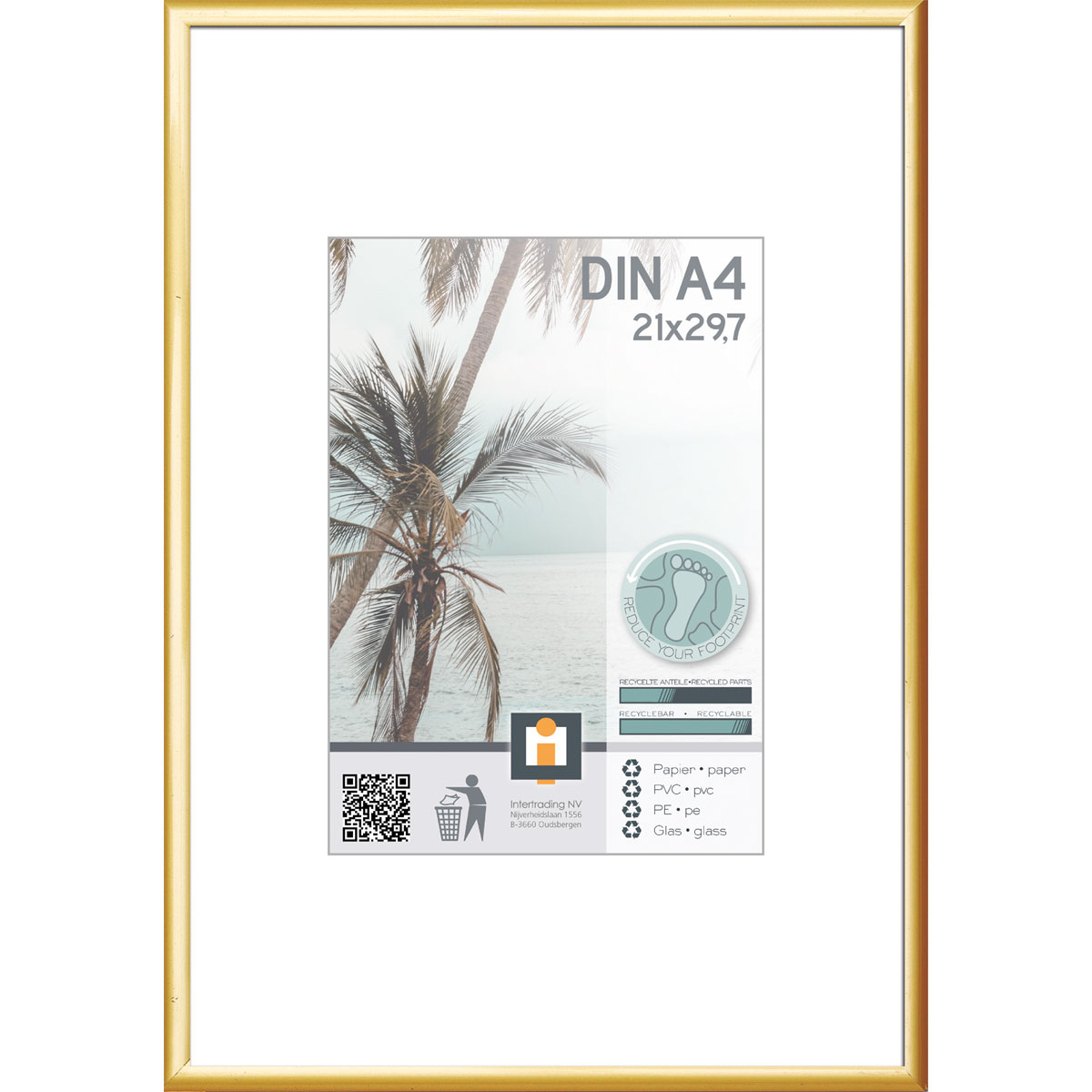 Bilderrahmen Kyoto 21x30 cm gold