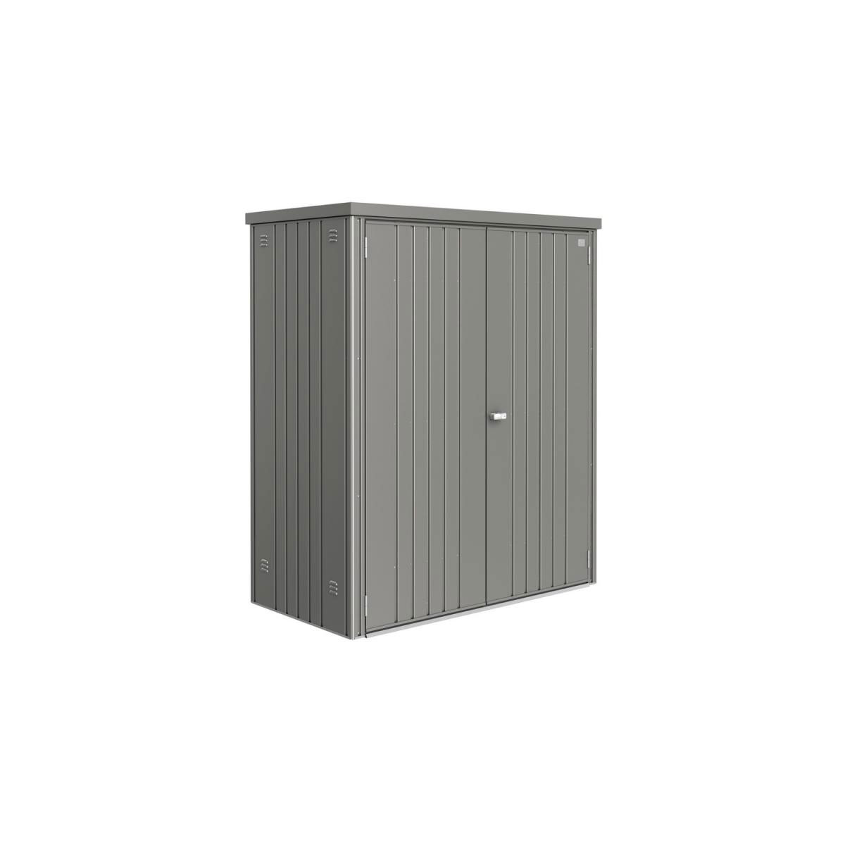 Biohort Geräteschrank Größe 150/230 155 x 83 x 180 cm quarzgrau-metallic