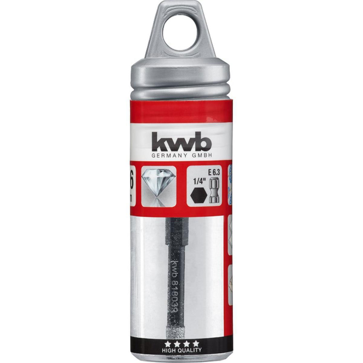 kwb  Trockenschnitt-Lochsägen Durchmesser 6 mm Bild 2