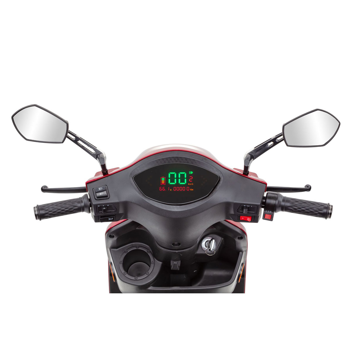 E-Dreiradroller „J1000“, Bleibatterie, rot