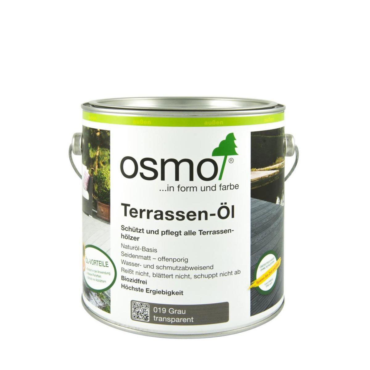 Osmo Terrassen-Öl Grau 2,5 L