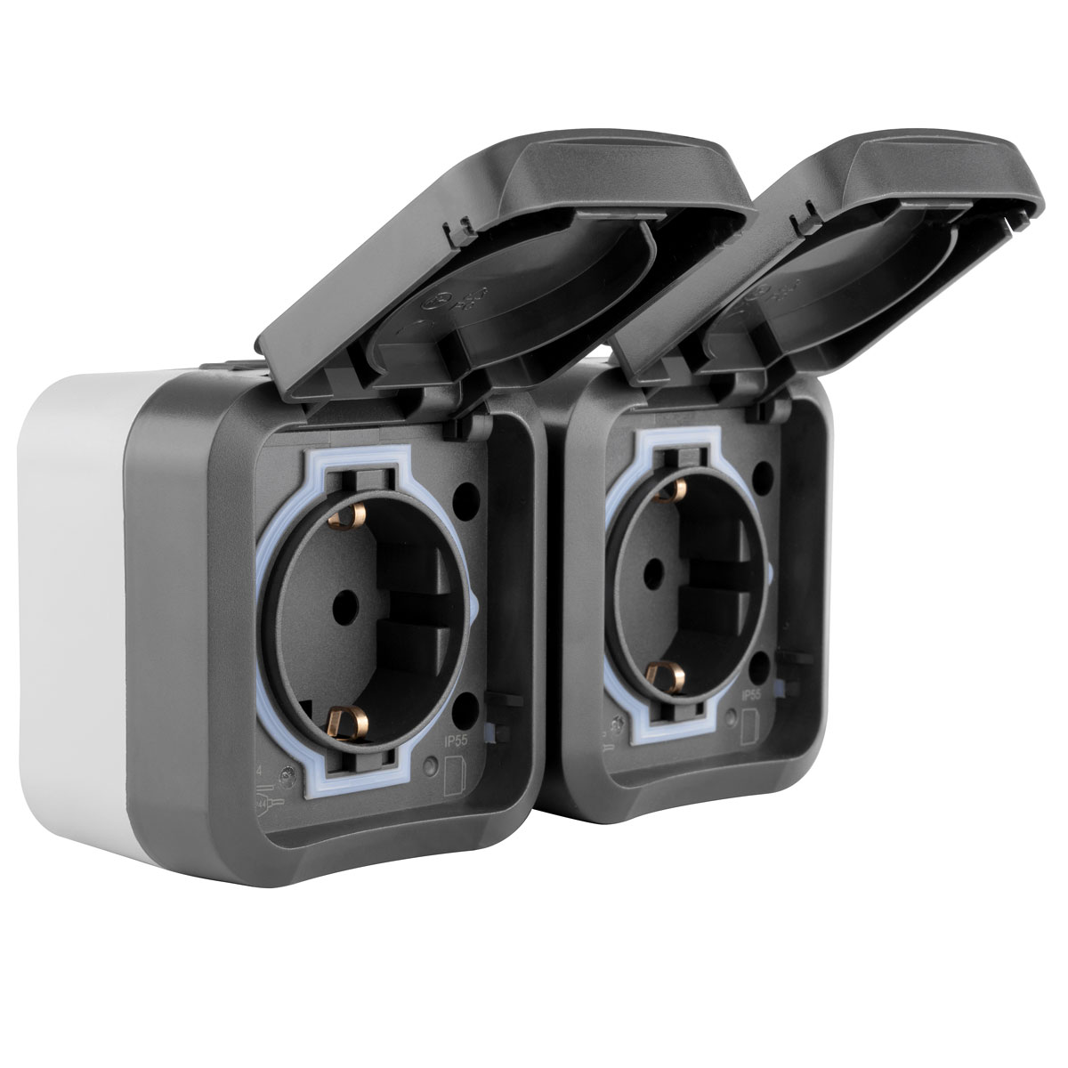 REV Ritter Steckdose AquaStorm 2-fach waagerecht Bild 7