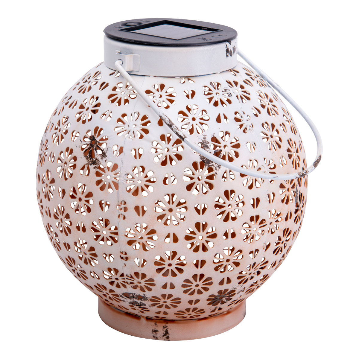 näve  LED-Solardekoleuchte weiß 18 cm