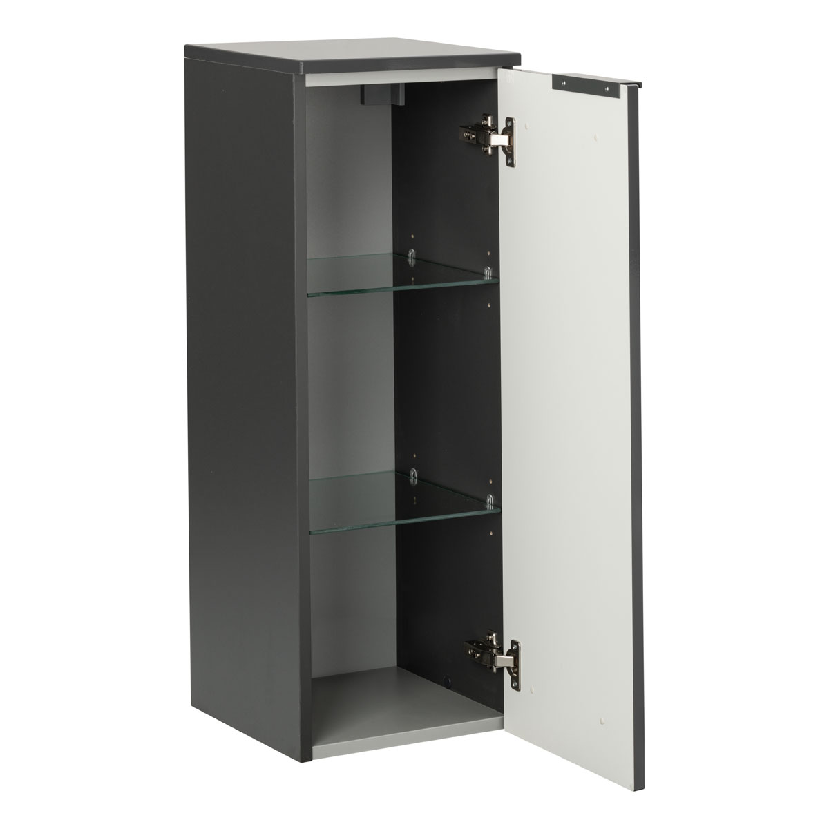 Fackelmann  Midischrank LUNA 302 x 826 x 320 mm anthrazit Bild 2