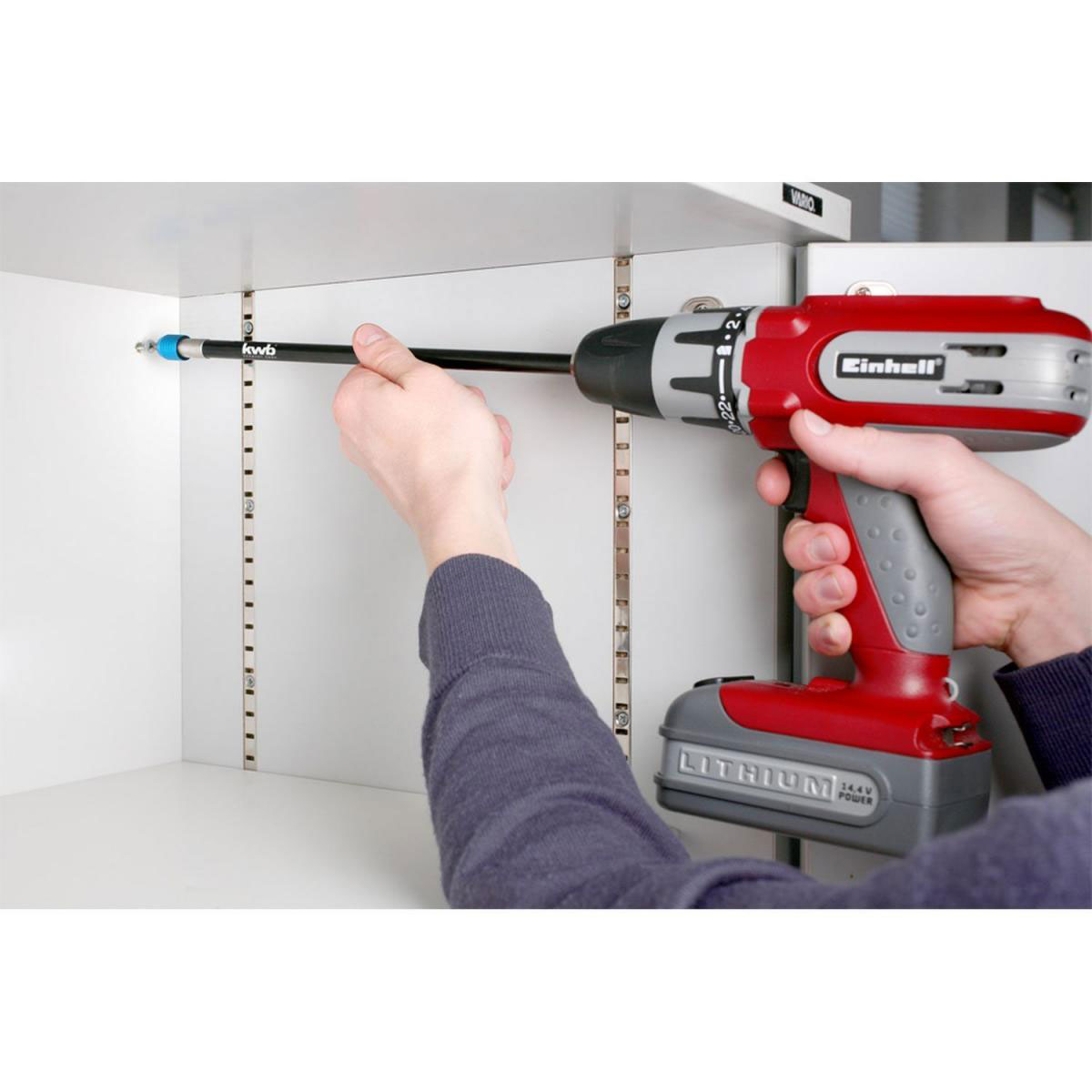 kwb  Schnellwechsel-Bithalter Quick Change extra lang 300 mm Bild 3