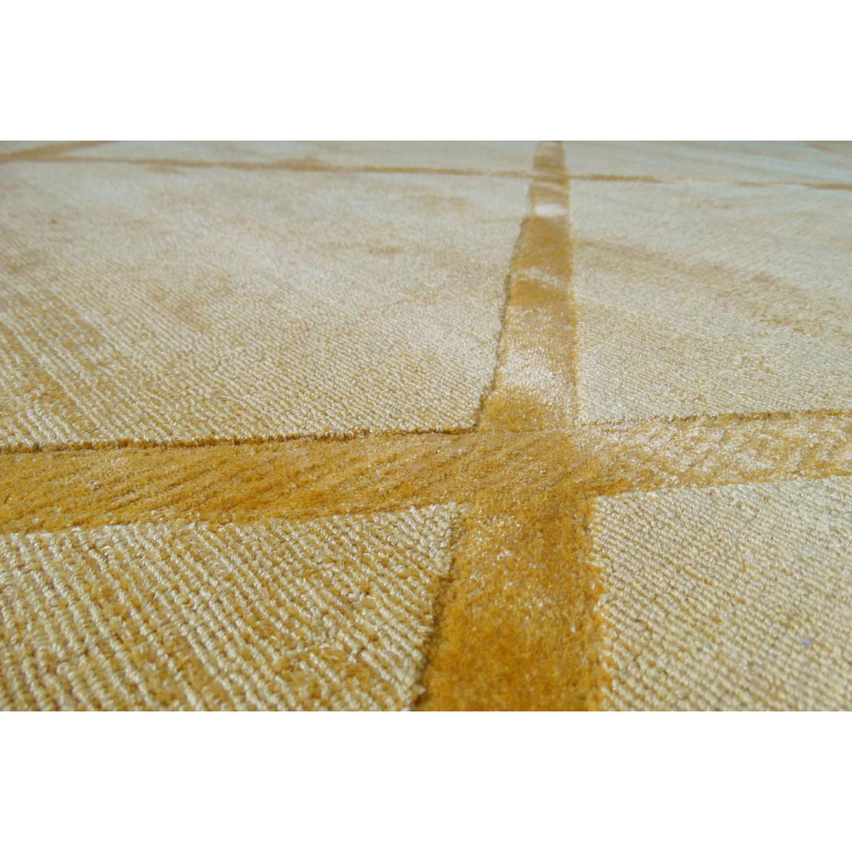 Kurzflorteppich „Luxury 210“ Gelb, 160x230cm Bild 3