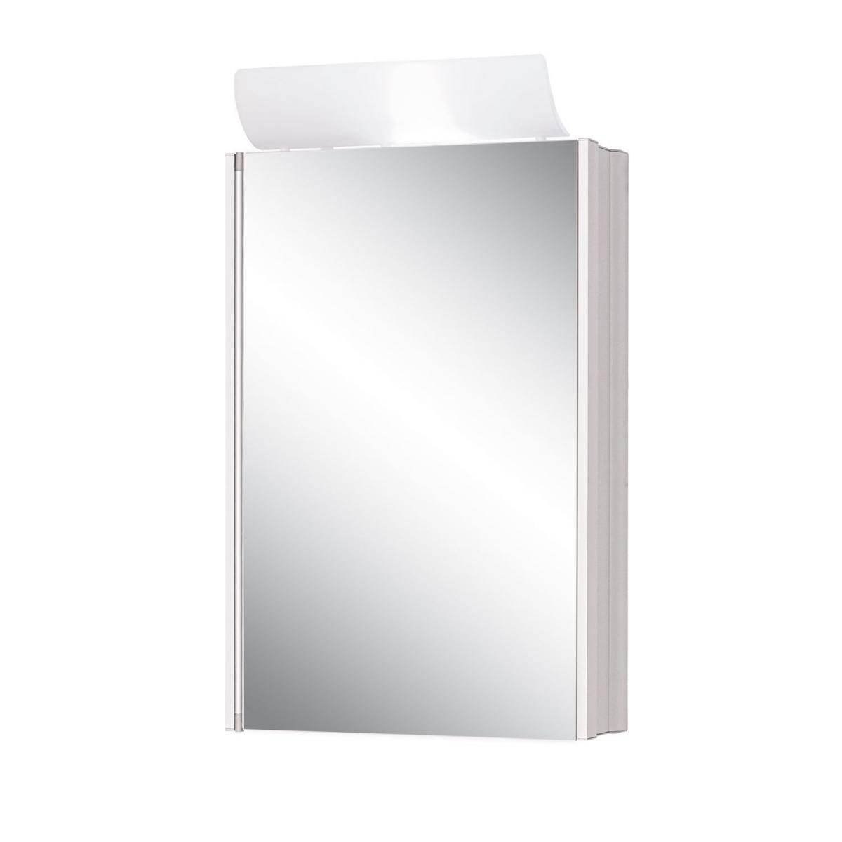 Jokey LED-Spiegelschrank Single Alu aluminium