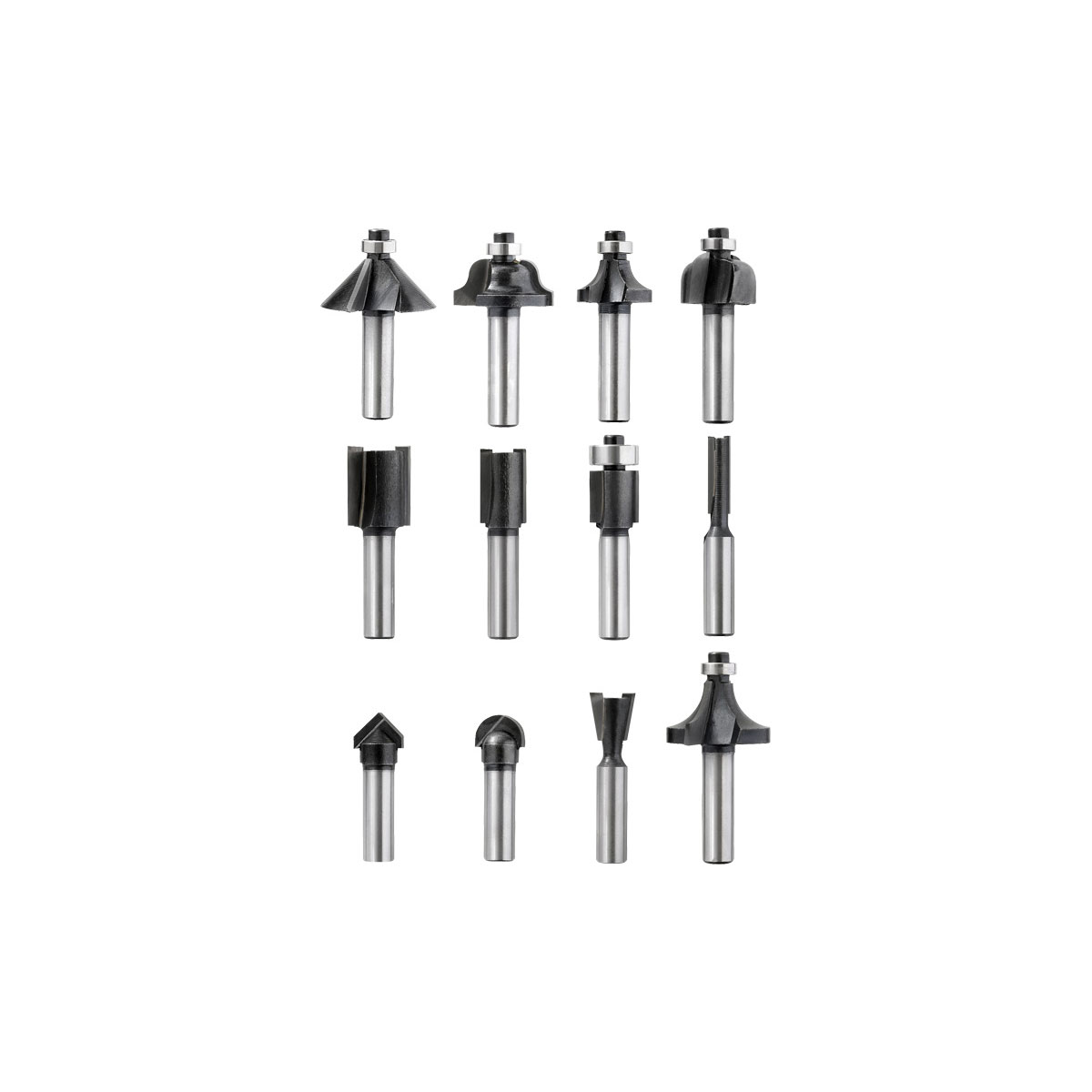 kwb  Oberfräsensatz 12 teilig
