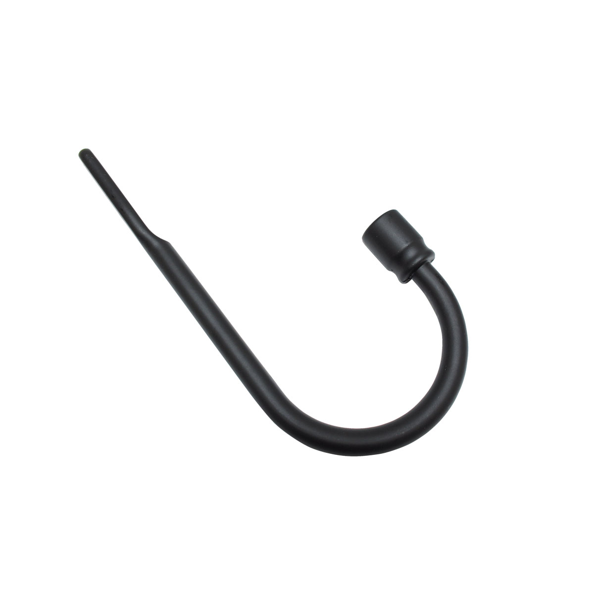 Gardinia Raffbügel metall schwarz-matt