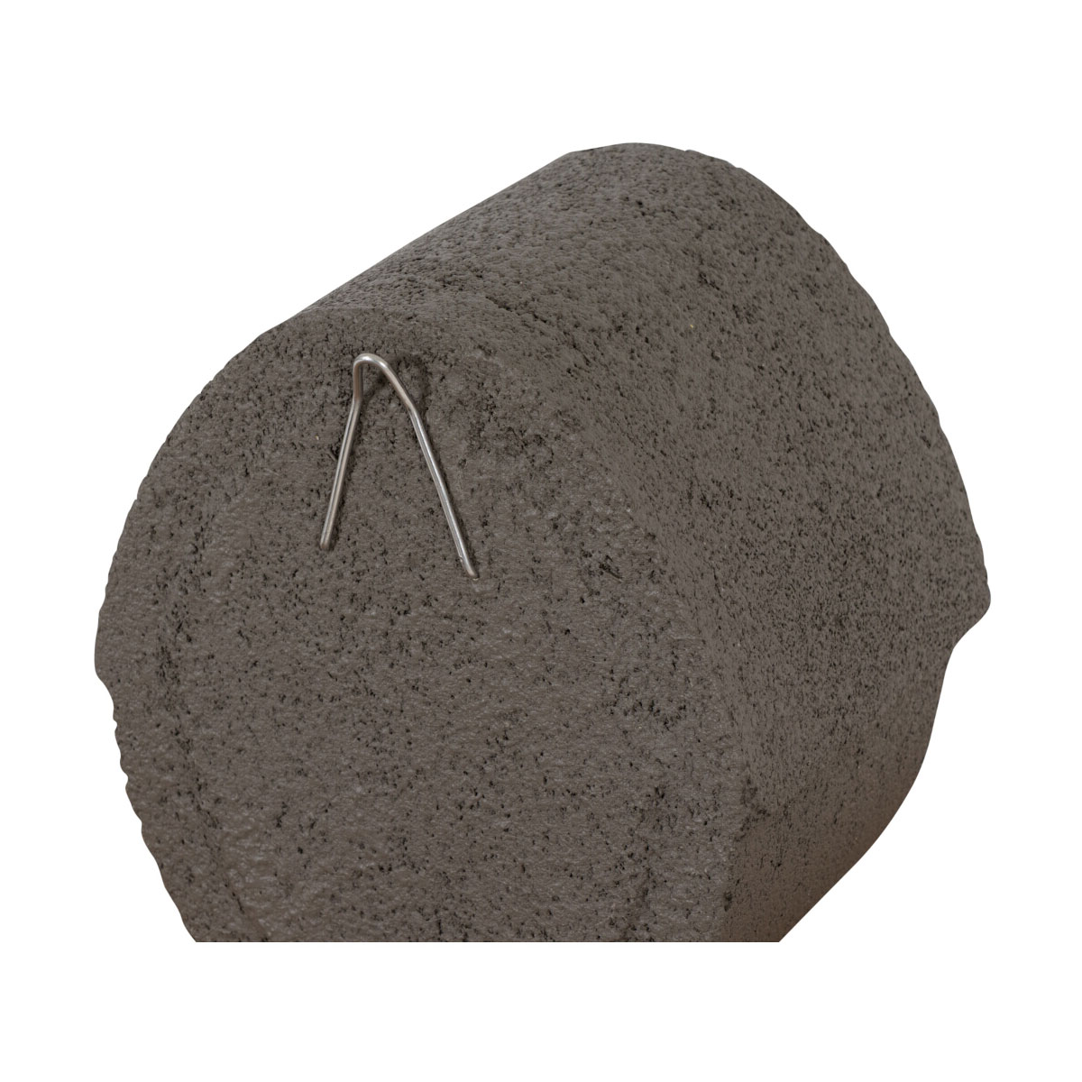 Nistkasten oval, grau Bild 2