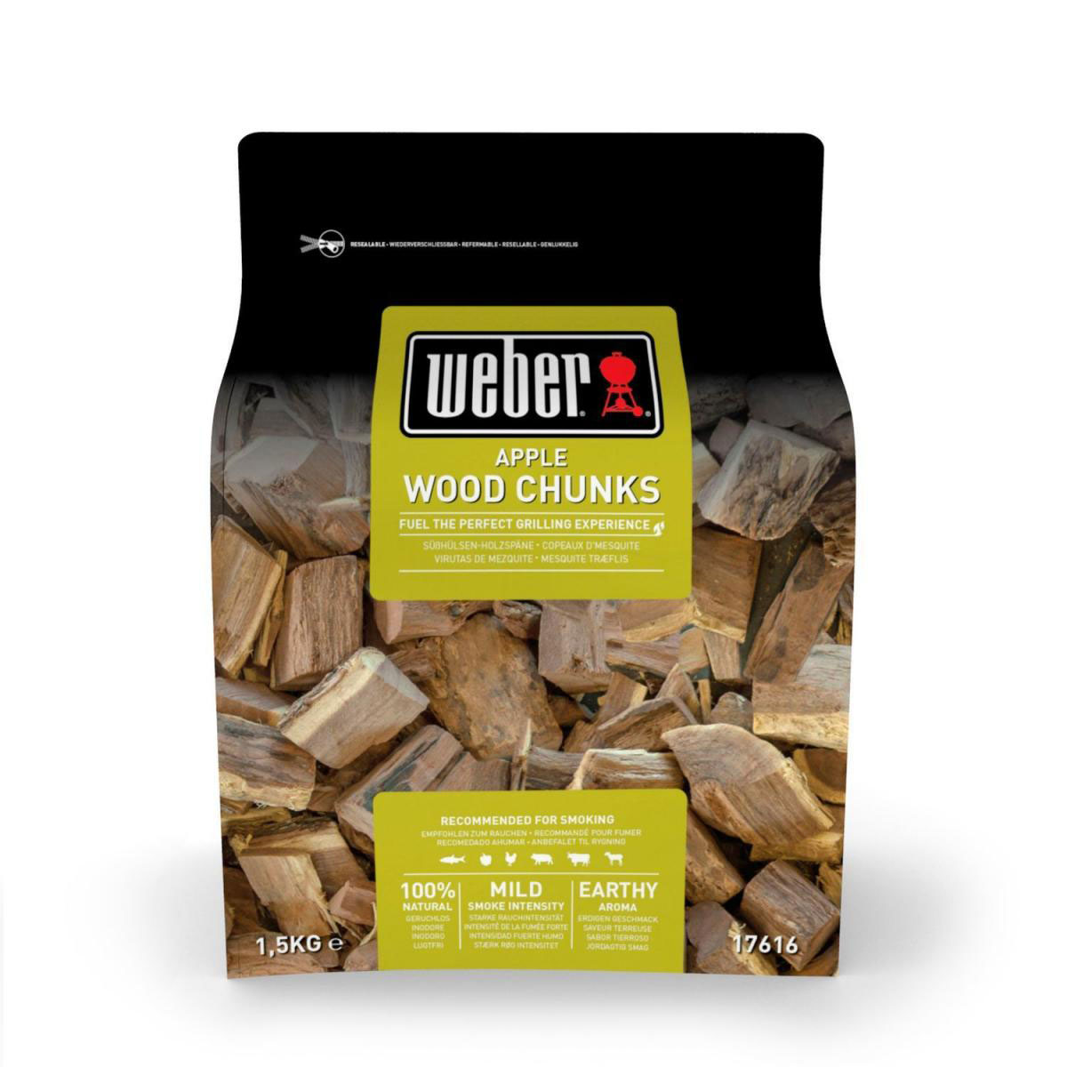 Weber Wood Chunks aus Apfelholz