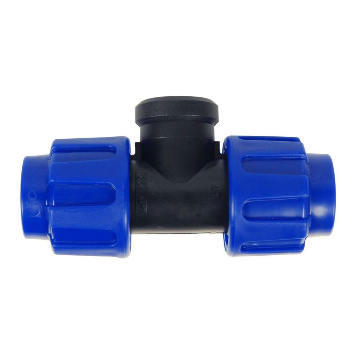Kirchhoff T-Stück PP 25 mm x ¾ IG x 25 mm für HDPE DVGW