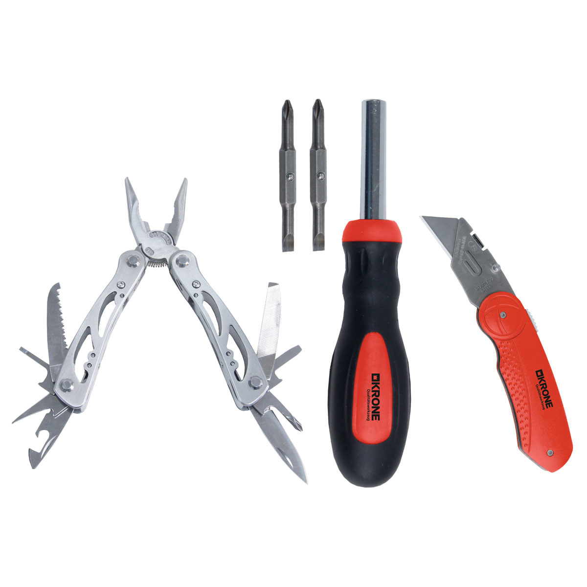 Basic  Multifunktionswerkzeug-Set 3-teilig