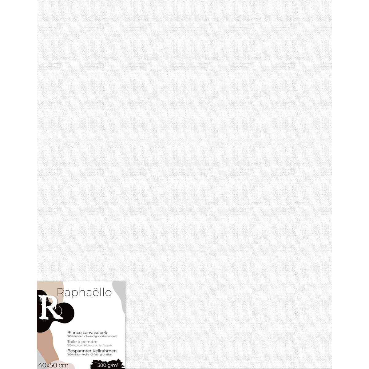 Leinwand Canvas 40x50 cm weiß