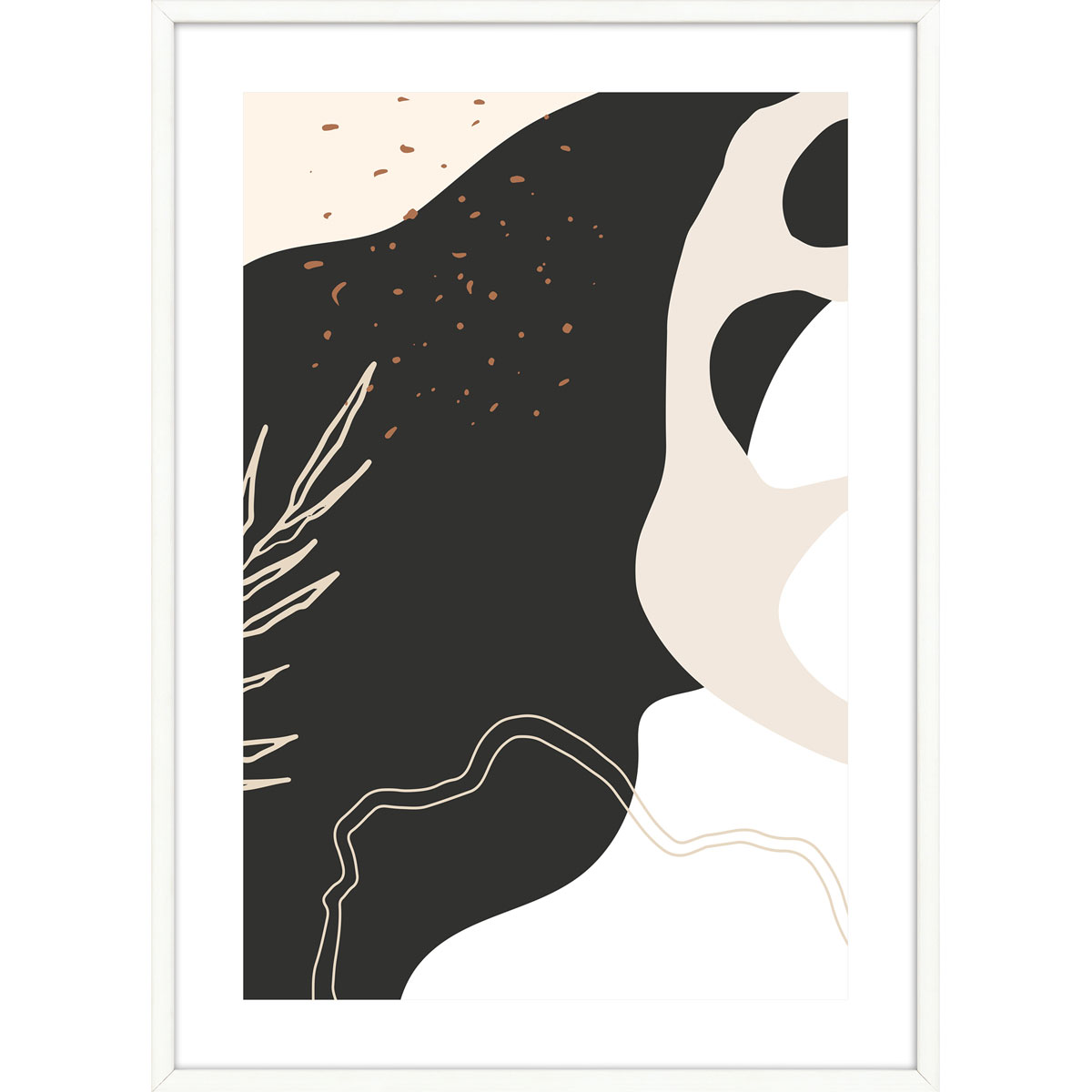 Bilderrahmen Madrid 50x70 cm weiß