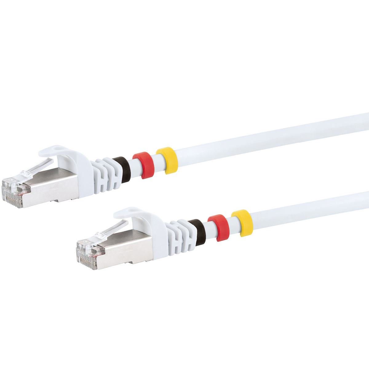 Schwaiger  Netzwerkkabel CAT7 5 m weiß Bild 2