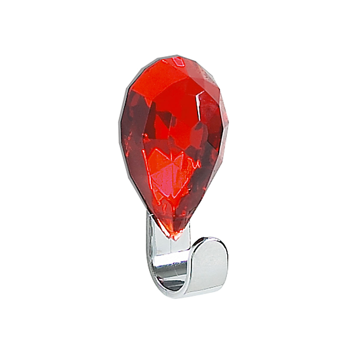 spirella Universalhaken Jewel wasserfest rot