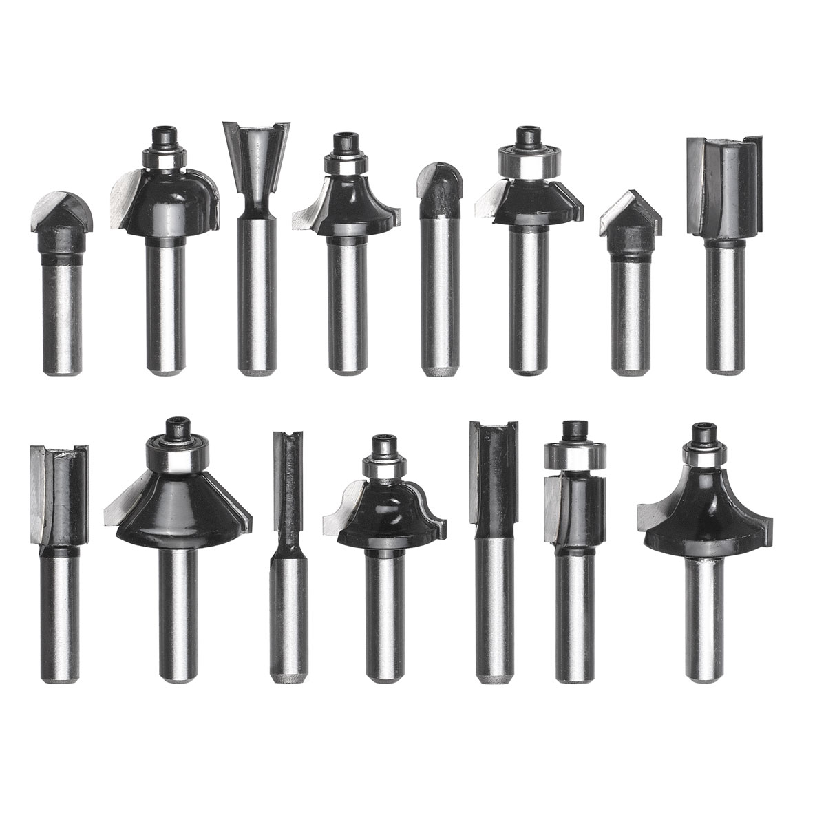 Einhell Fräser-Setz 8 mm 15-teilig Bild 3