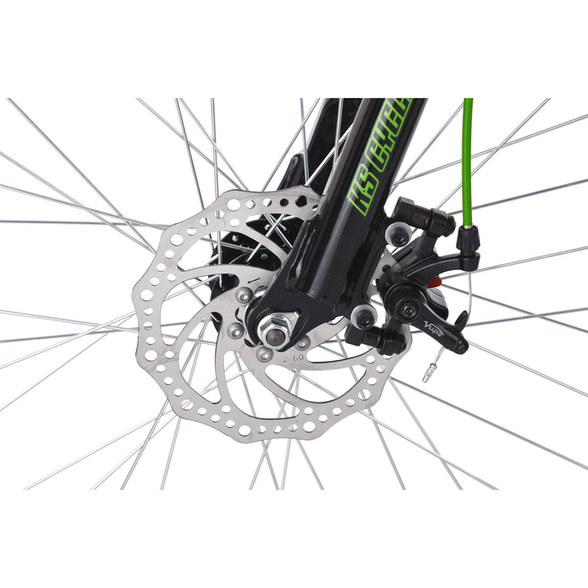 Mountainbike „Nice“, Fully, 43 cm, schwarz-grün